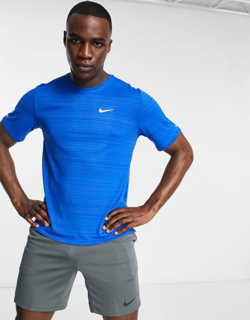 Nike dri fit discount t shirt blue