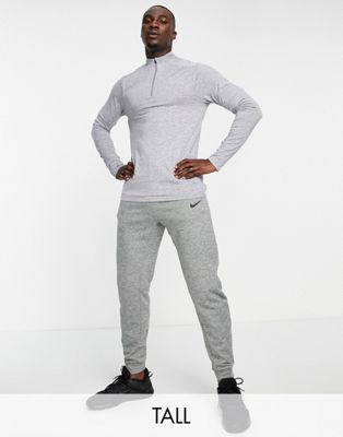 Sweats et sweats à capuche Nike Running Tall - Element - Sweat à col zippé - Gris chiné