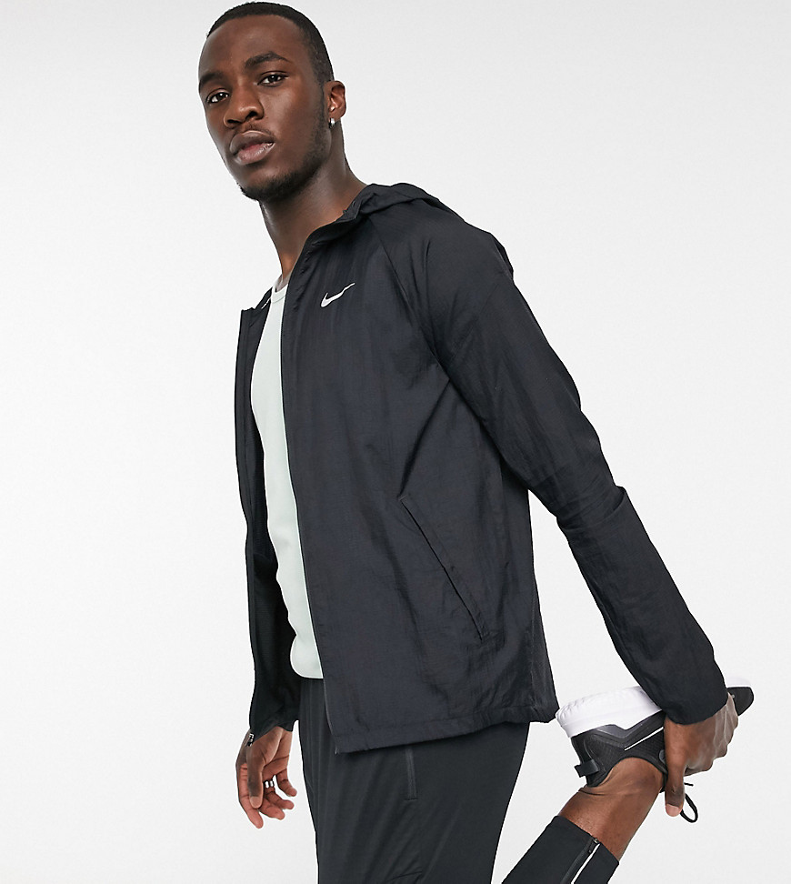 Nike Running Tall Essential jacket in black