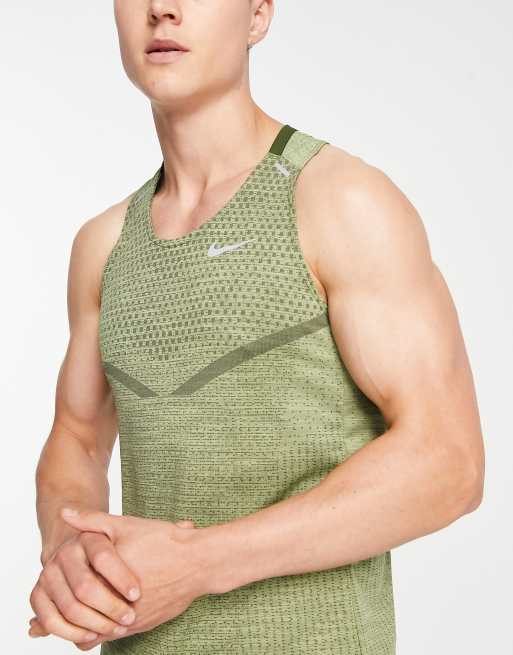 Nike Debardeur de Trail Running Homme - Dri-FIT - coconut milk