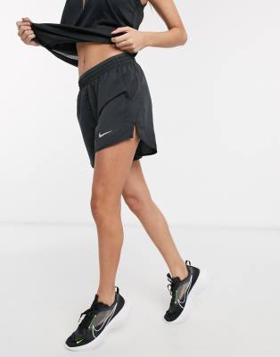 nike tempo black shorts