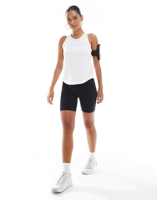 Nike Running - Tempo Dri-FIT - Canotta bianca, 2 di 4