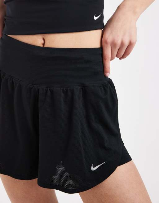 Nike Running – Tempo Dri-FIT – Czarne siateczkowe szorty 2 w 1, 3 z 5