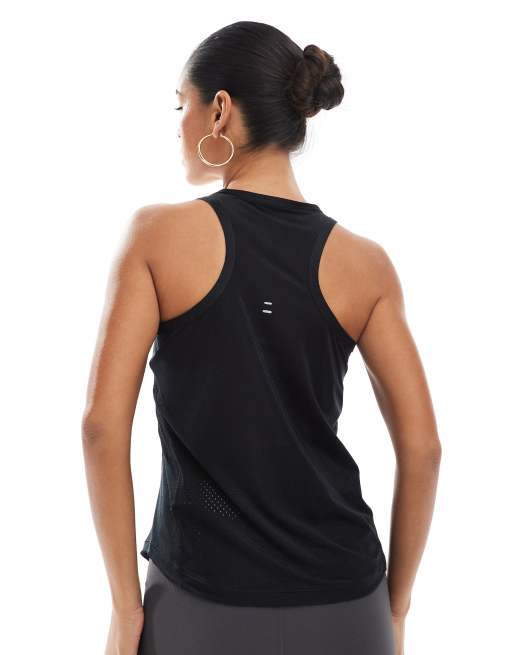 Nike Running – Tempo Dri-FIT – Czarny podkoszulek, 4 z 4