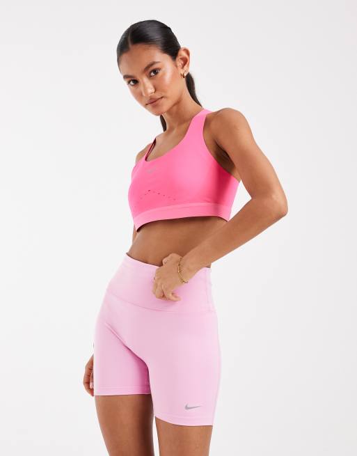 Nike Running Tempo Dri-FIT high rise shorts in pink, 2 of 5