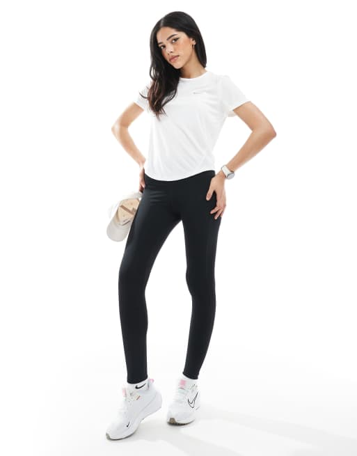 Nike Running - Tempo - Dri-FIT - Hvid T-shirt, 2 af 4