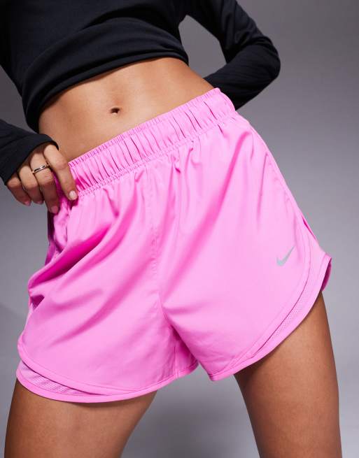 Nike Running – Tempo Dri-FIT – Rosa shorts med medelhög midja, 3 tum, 2 av 5
