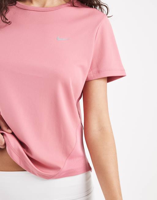 Nike Running – Tempo Dri-FIT – Różowy T-shirt, 2 z 4