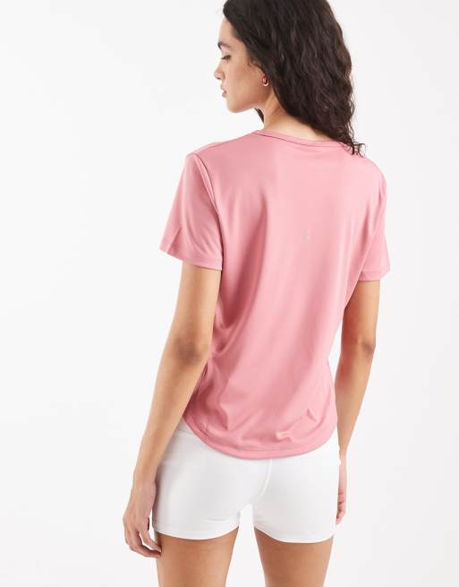 Nike Running – Tempo Dri-FIT – Różowy T-shirt, 4 z 4