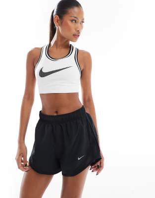 Nike Running - Tempo Dri-FIT - Shorts in Schwarz mit mittelhohem Bund, 3 Zoll Schrittlänge