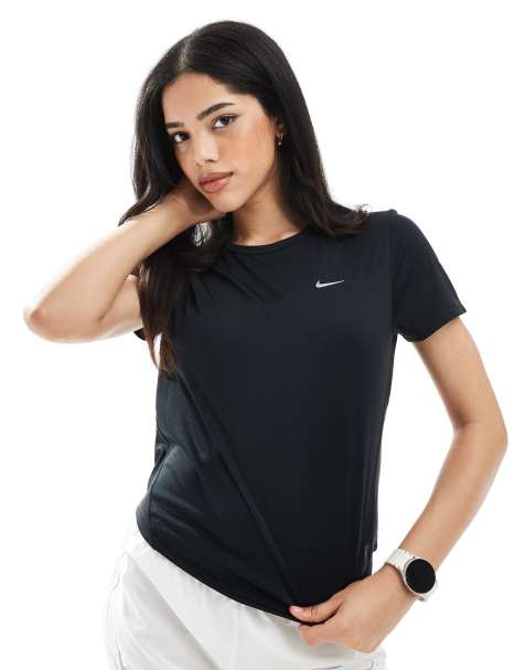 Nike Running - Tempo Dri-FIT - T-shirt nera - view 1