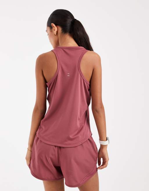 Nike Running – Tempo Dri-FIT – Trägertop in Rosa, 4 von 4