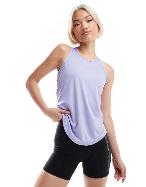 Nike Running Tempo Dri-Fit vest in lilac - view 1
