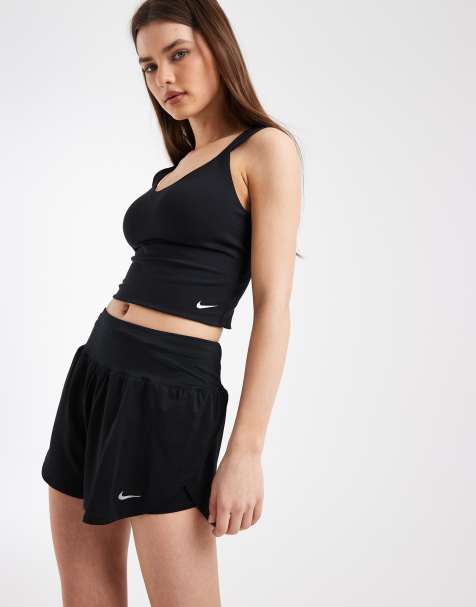 Nike Running Tempo Mesh Dri-FIT 2-in-1 shorts in black - view 1