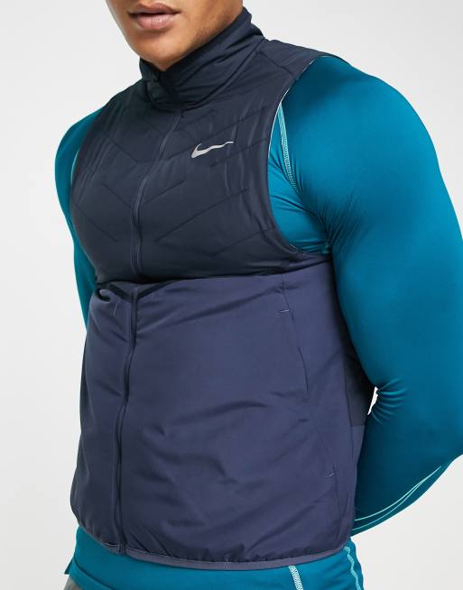 Gilet bleu nike hot sale