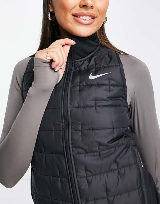 Nike Running - Therma-Fit - Synthetische bodywarmer in zwart, 3 van 4