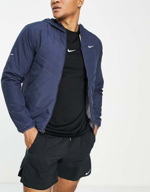 Nike Running - Therma-FIT - Vandafvisende jakke i blå