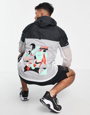Nike Running Tokyo windrunner jacket in white