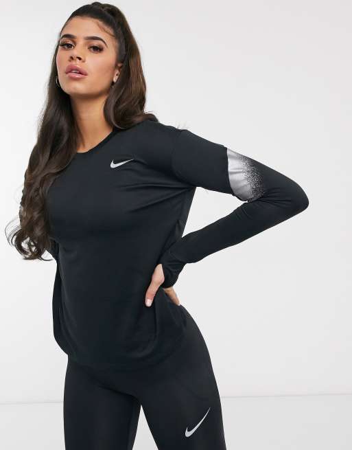womens nike running tops