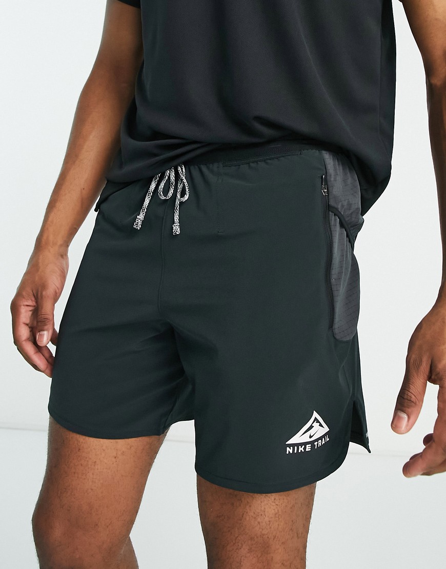 Nike Running Trail 7in shorts in black