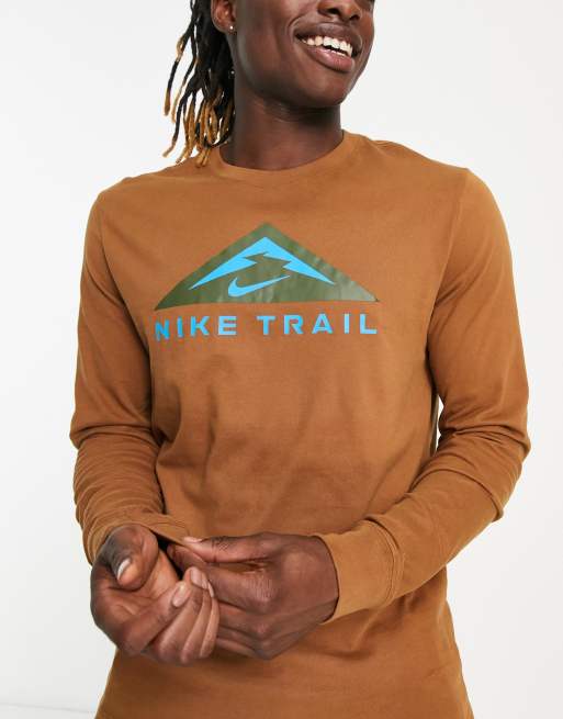 Nike trail on sale dri fit shirt