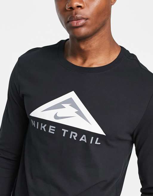 Nike dri fit outlet running shirt long sleeve