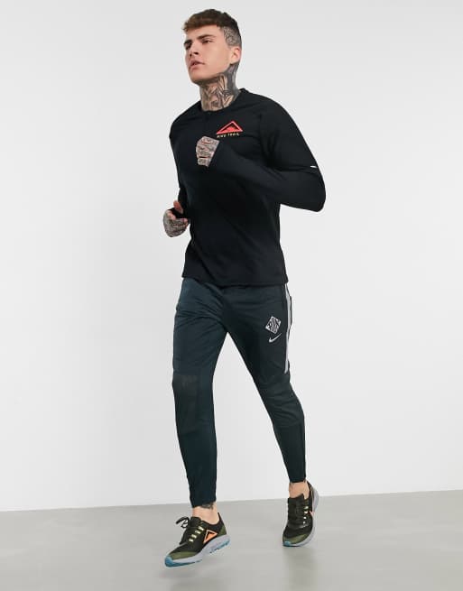 Nike element mx long outlet sleeve running top mens