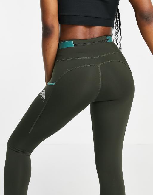 Green 2025 running leggings