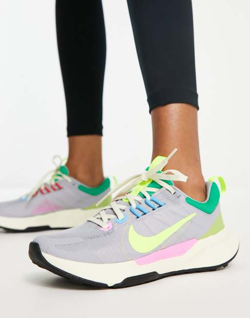 Nike Running – Trail Juniper – Gröna sneakers