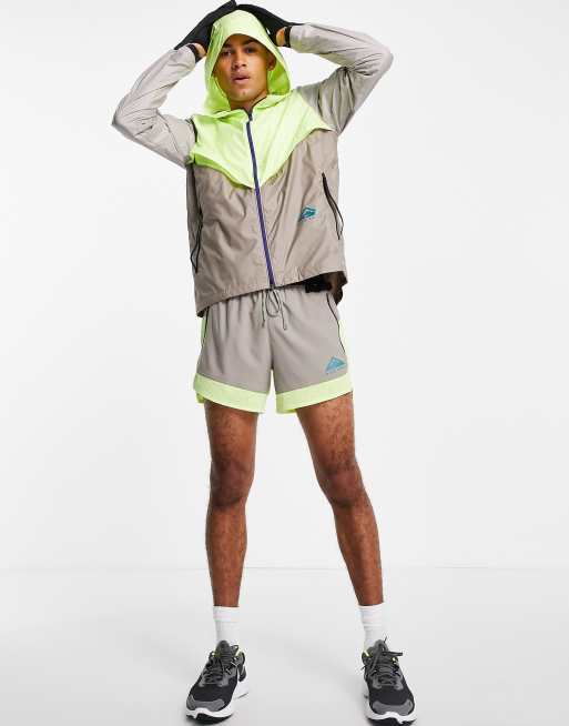 Lime green outlet windbreaker