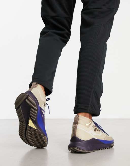 Nike Running - Trail React Pegasus 4 - Baskets en Goretex - Kaki et bleu marine, 2 de 4