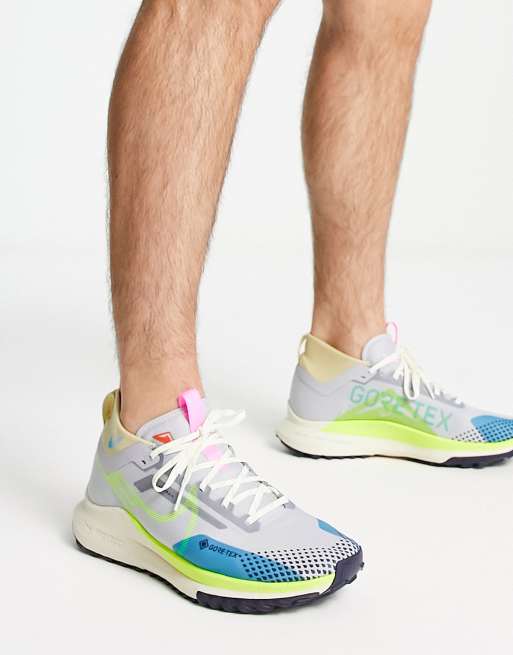 Nike Running - Trail React Pegasus 4 Goretex - Sneakers in grijs