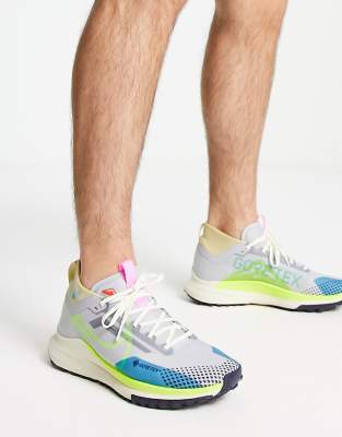 Nike Running Trail React Pegasus 4 Goretex trainers in grey | ASOS