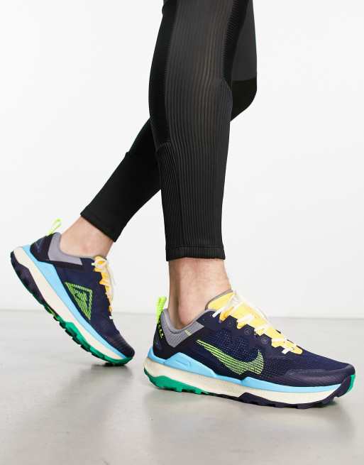 Nike Running Trail React Wildhorse 8 trainers in navy | ASOS