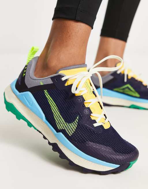 Nike Running – Trail React Wildhorse8 – Sneaker in Marineblau