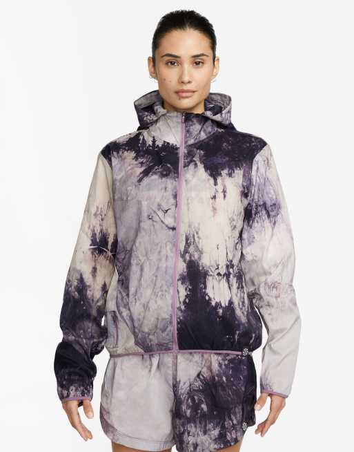 Nike Running Trail Repel jacket in violet