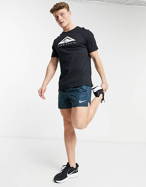 T-Shirts & Vests Nike Running Trail t-shirt in black 