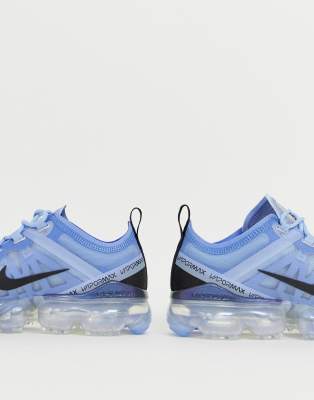 nike running vapormax 19 trainers in blue