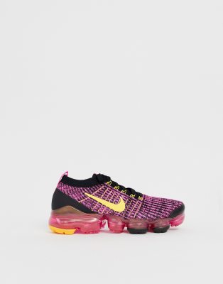 Vapormax femme discount noir et rose