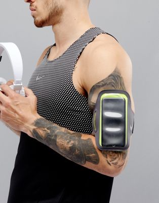 Nike Running ventilated arm band in 