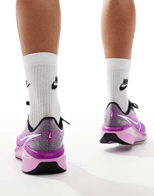Nike Running Vomero 17 sneakers in black and purple | ASOS