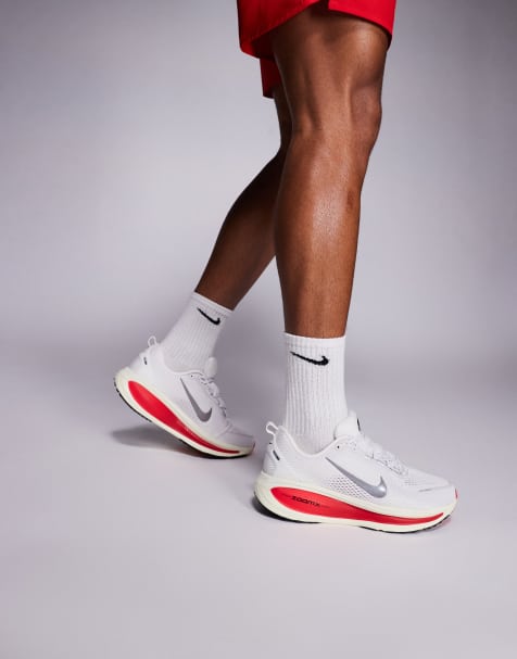 Nike Running - Vomero 18 - Baskets - Blanc et vert - view 1