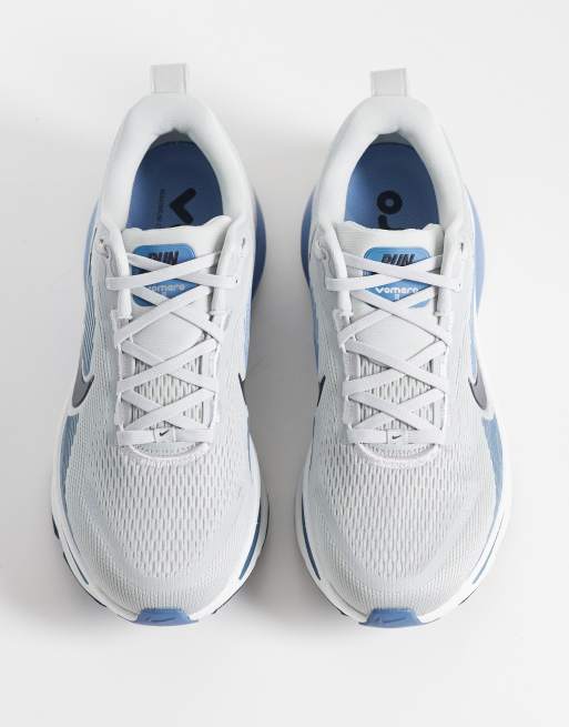 Nike Running Vomero 18 baskets de running blanches et bleues, 2 de 5