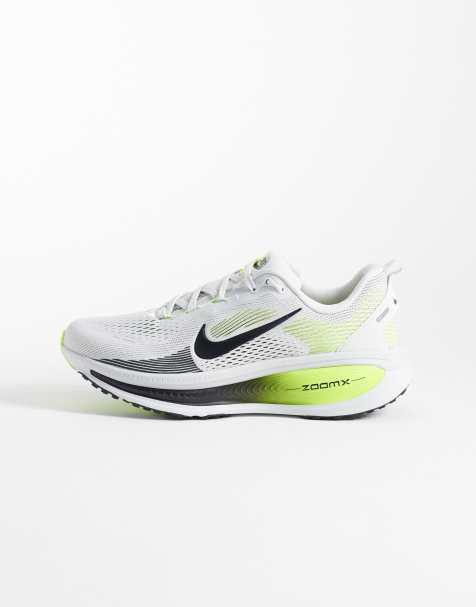 Nike Running Vomero 18 buty sportowe w kolorze białym i żółtym - view 1