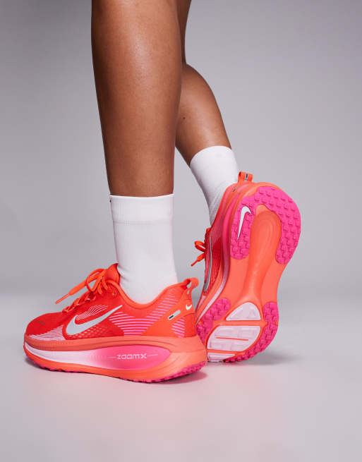 Nike Running Vomero 18 running sneakers in pink, 5 of 5