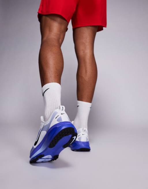 Nike Running - Vomero 18 - Sneakers bianche e blu, 5 di 5