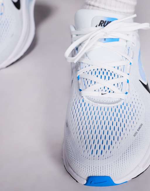 Nike Running - Vomero 18 - Sneakers bianche e blu, 4 di 5