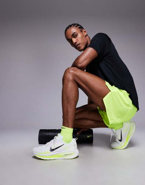 Nike Running - Vomero 18 - Sneakers bianche e giallo fluo - view 1