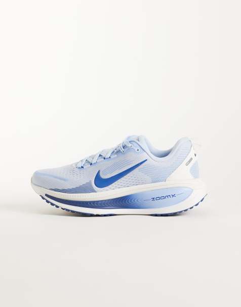 Nike Running Vomero 18 sneakers in blue and white - view 1