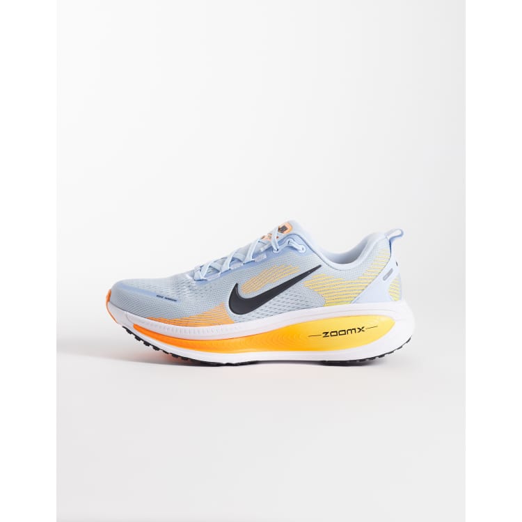 Nike Running Vomero 18 sneakers in orange and blue | ASOS